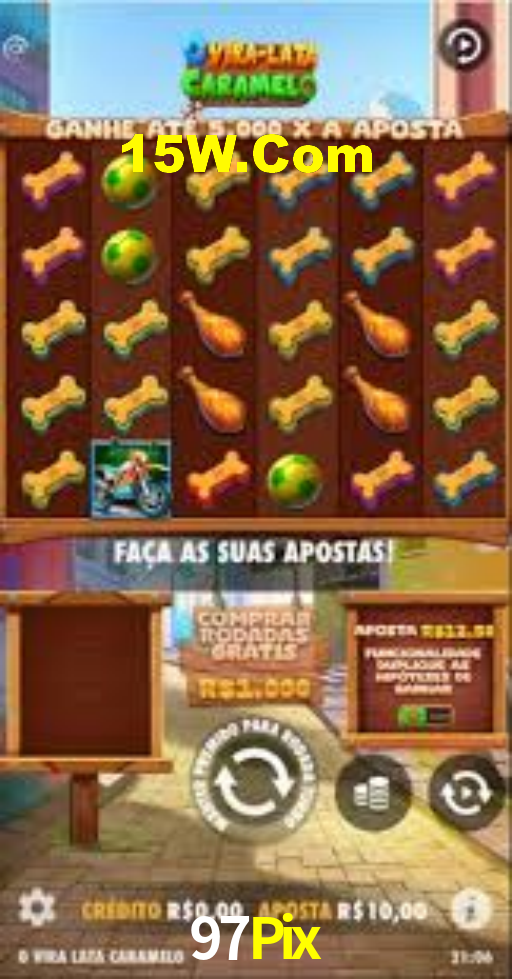97Pix: Jogos de Caça-Níqueis-Altas Recompensas, Roleta-Velocidade, Blackjack-Desafios Máximos